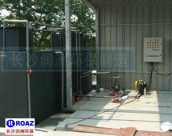 一體化生活污水處理設備在建材企業(yè)使用中！